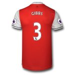 Arsenal Home Soccer Jersey 2016-17 GIBBS 3