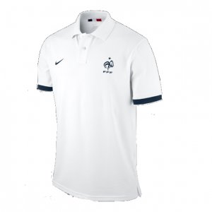 France Grand Slam White Polo T-Shirt