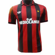AC Milan Retro Home Soccer Jersey Shirt 91-92