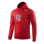 2019 USA NK 4-Star Crest Red Hoody Sweater