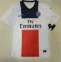 13-14 PSG Away White Soccer Jersey Shirt(Player Version)