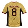 13-14 AC Milan #8 Nocerino Away Golden Jersey Shirt