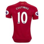 Liverpool Home Soccer Jersey 2016-17 COUTINHO 10