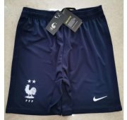 France Away Blue Soccer Shorts 2020