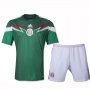 2014 Mexico Home Green Jersey Kit(Shirt+Short)