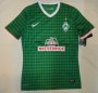 13-14 Werder Bremen Home Green Jersey Shirt