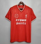 Retro Liverpool Home Soccer Jersey 1985/86