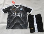 Kids Leicester City Away Soccer Kit 2015-16(Shirt+Shorts)