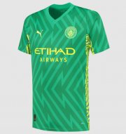 Manchester City Goalkeeper Green Soccer Jerseys 2023/24