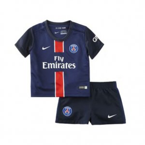 Kids PSG Home Soccer Kit 2015-16(Shirt+Shorts)