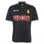 13-14 AS Monaco FC #10 James Away Black Jersey Shirt