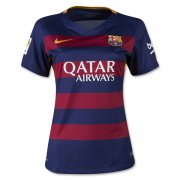 Barcelona Home Soccer Jersey 2015-16 Women