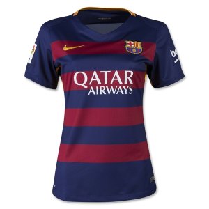 Barcelona Home Soccer Jersey 2015-16 Women