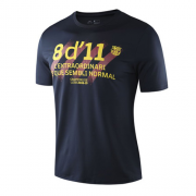 19-20 Barcelona Gold Logo T Shirt-Black