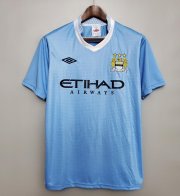 Retro Manchester City Home Soccer Jersey 2011/12