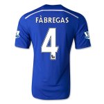 Chelsea 14/15 FABREGAS #4 Home Soccer Jersey