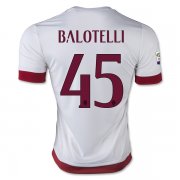 AC Milan Away Soccer Jersey 2015-16 BALOTELLI #45
