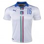 Italy Away Soccer Jersey 2016 DE ROSSI #16