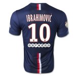 14/15 PSG #10 Ibrahimovic Home Soccer Jersey Shirt