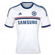 13-14 Chelsea White Away Soccer Jersey Shirt