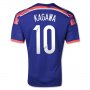 2014 Japan #10 KAGAWA Home Blue Jersey Shirt