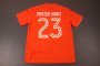 Netherlands 2014/15 Home Soccer Shirt #23 VAN DER VAART