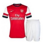 12/13 Arsenal Home Red Soccer Jersey Kit(Shirt+Short)