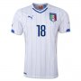 14-15 Italy Away MONTOLIVO #18 Soccer Jersey