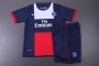 Kids PSG 13/14 Home Jersey Kit(Shirt+shorts)