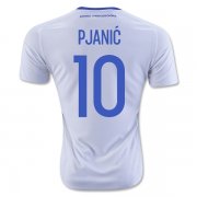 Bosnia and Herzegovina Away Soccer Jersey 2016 PJANIC #10