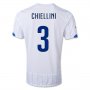 14-15 Italy Away CHIELLINI #3 Soccer Jersey