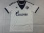 13-14 Schalke 04 Away White Jersey Shirt