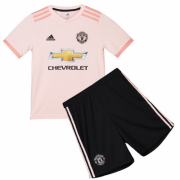 Kids 18-19 Manchester Untied Away Jersey Kits