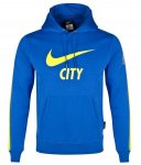 Manchester City 14/15 Dark Blue Core Hoody Top