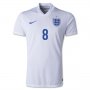 2014 England LAMPARD #8 Home Soccer Jersey