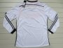 2014 Germany Home White Soccer Long Sleeve Jersey Shirt