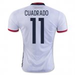 Colombia Home Soccer Jersey 2016 Cuadrado 11