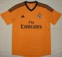 13-14 Real Madrid Away Orange Whole Kit(Shirt+Shorts+Socks)