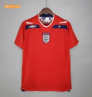 Retro England Away Red Soccer Jerseys 2008/10