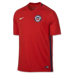 Chile Home Soccer Jersey 2016-17