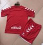 Children Rangers Red Soccer Suits 2019/20 Shirt and Shorts