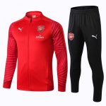 18-19 Arsenal Jacket Red and Pants