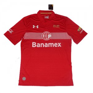 Deportivo Toluca Home Soccer Jersey 16/17 100th anniversary