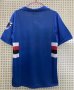Retro Sampdoria Home Blue Soccer Jerseys 1990/91