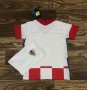 Children Croatia Home Soccer Suits 2020 EURO Shirt and Shorts