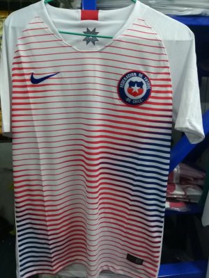 Chile Away Soccer Jersey 2018-19