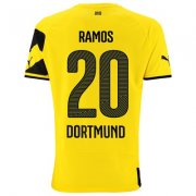 Borussia Dortmund 14/15 RAMOS #20 Home Soccer Jersey