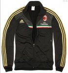 13-14 AC Milan Black Track Jacket
