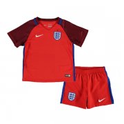 Kids England Away Soccer Jersey 2016 Euro With Shorts