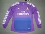 13-14 Real Madrid Goalkeeper Purple Long Sleeve Shirt